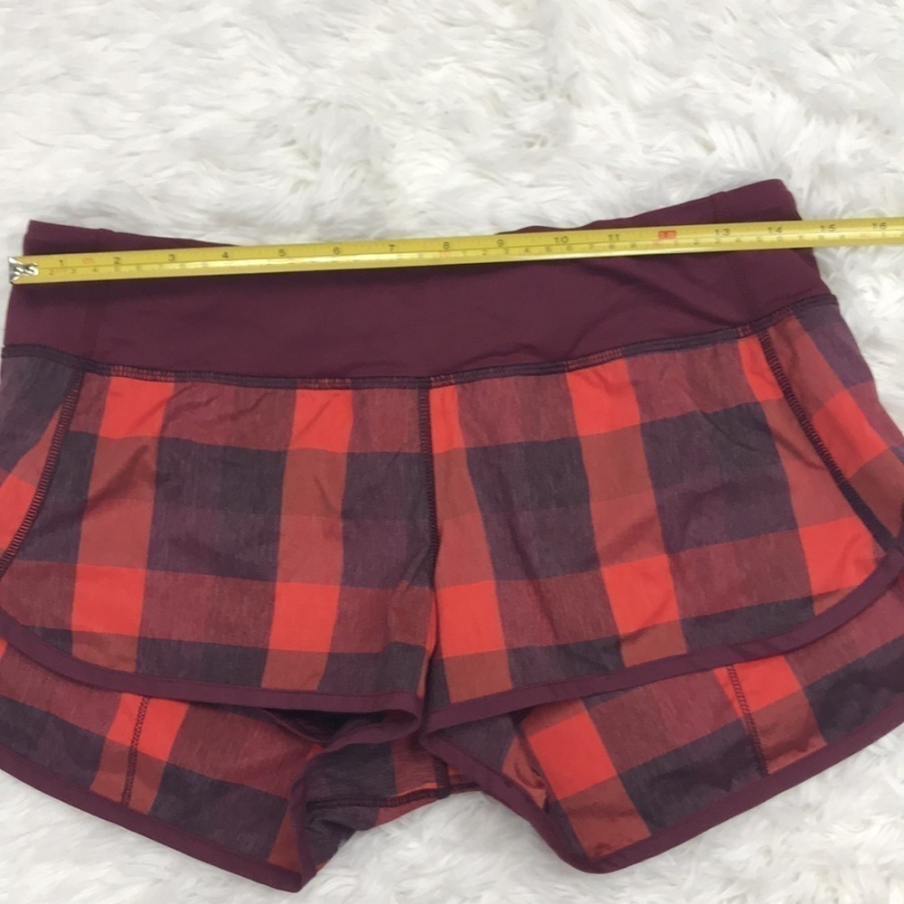 Lululemon Run: Speed Short Checkered - image 3